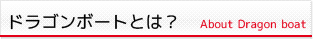 ドラゴンボートとは？